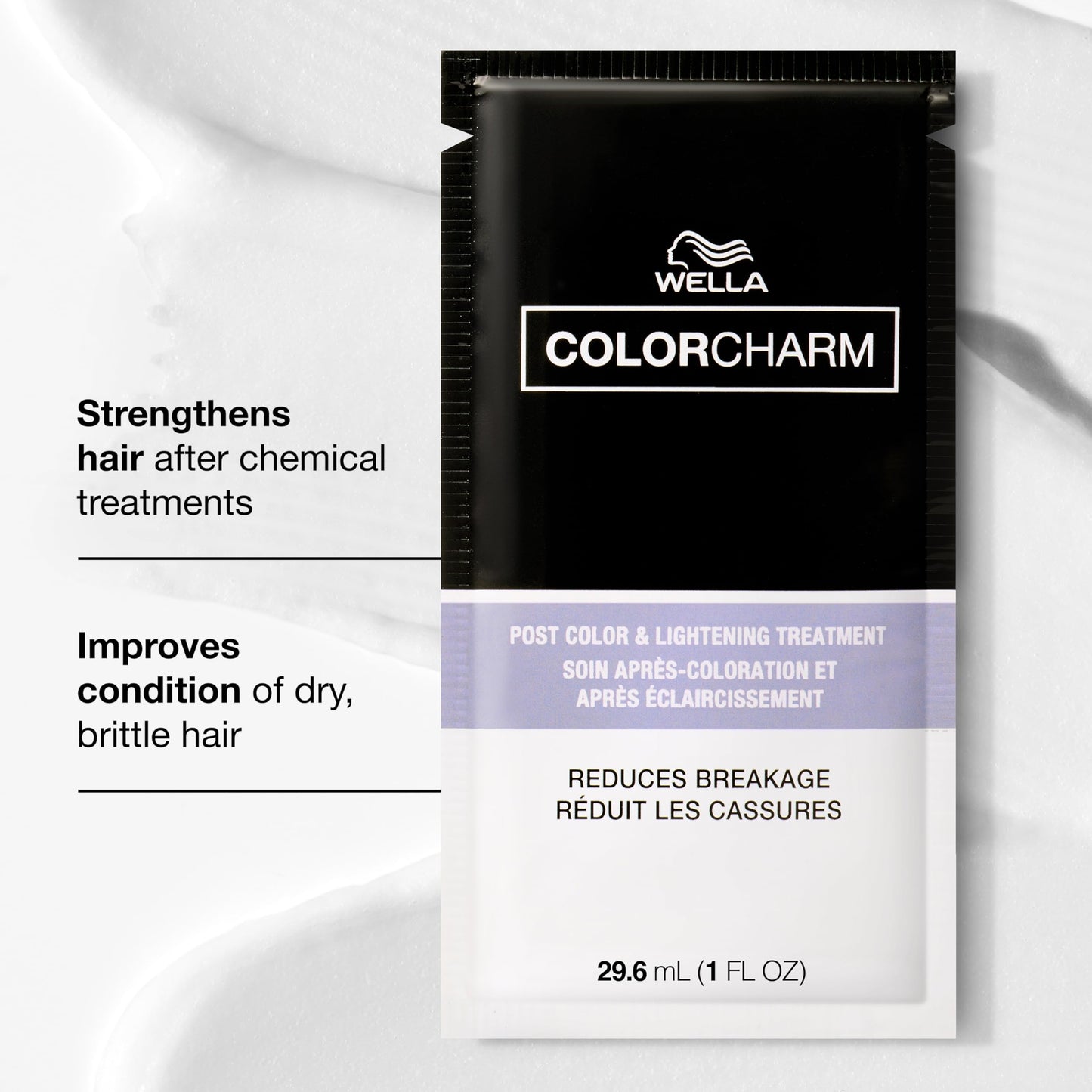 COLORCHARM Post Color & Lightening Treatment | Bond Building | Conditions, Adds Shine, & Strengths Hair After Coloring | 1 Fl Oz Sachet