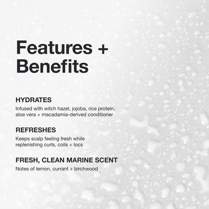 Paul Mitchell Refreshing Mist, Refreshes Scalp + Nourishes, For Curly + Coily Hair, 8.5 fl. oz
