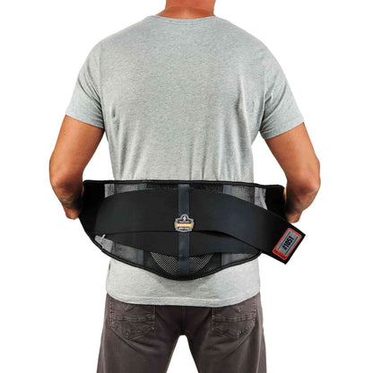 Ergodyne ProFlex 1051 Mesh Back Support, Large, Black