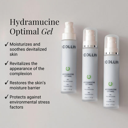 G.M. COLLIN Hydramucine Optimal Gel | Daily Face Moisturizer for Dehydrated Skin | Lightweight Lotion for Normal to Oily Skin