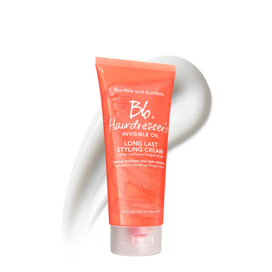 Bumble and bumble. Hairdresser's Invisible Oil Long Last Styling Cream | Hydrating Anti Frizz Color Safe | For All Curly Wavy Straight Hair Types | With Argan, Coconut + Grapeseed Oil