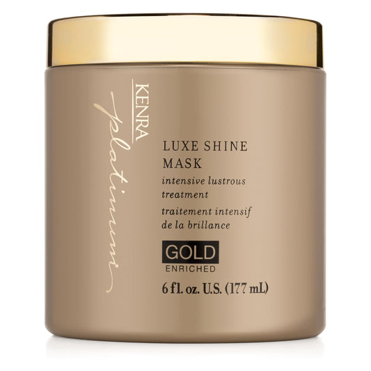 Kenra Platinum Luxe Shine Mask |Shine-Enhancing Intensive Conditioning Mask |Increases slip, Smoothness & Improves Manageability |Experience 2x Stronger Hair* |72 hour humidity protection* |6 oz