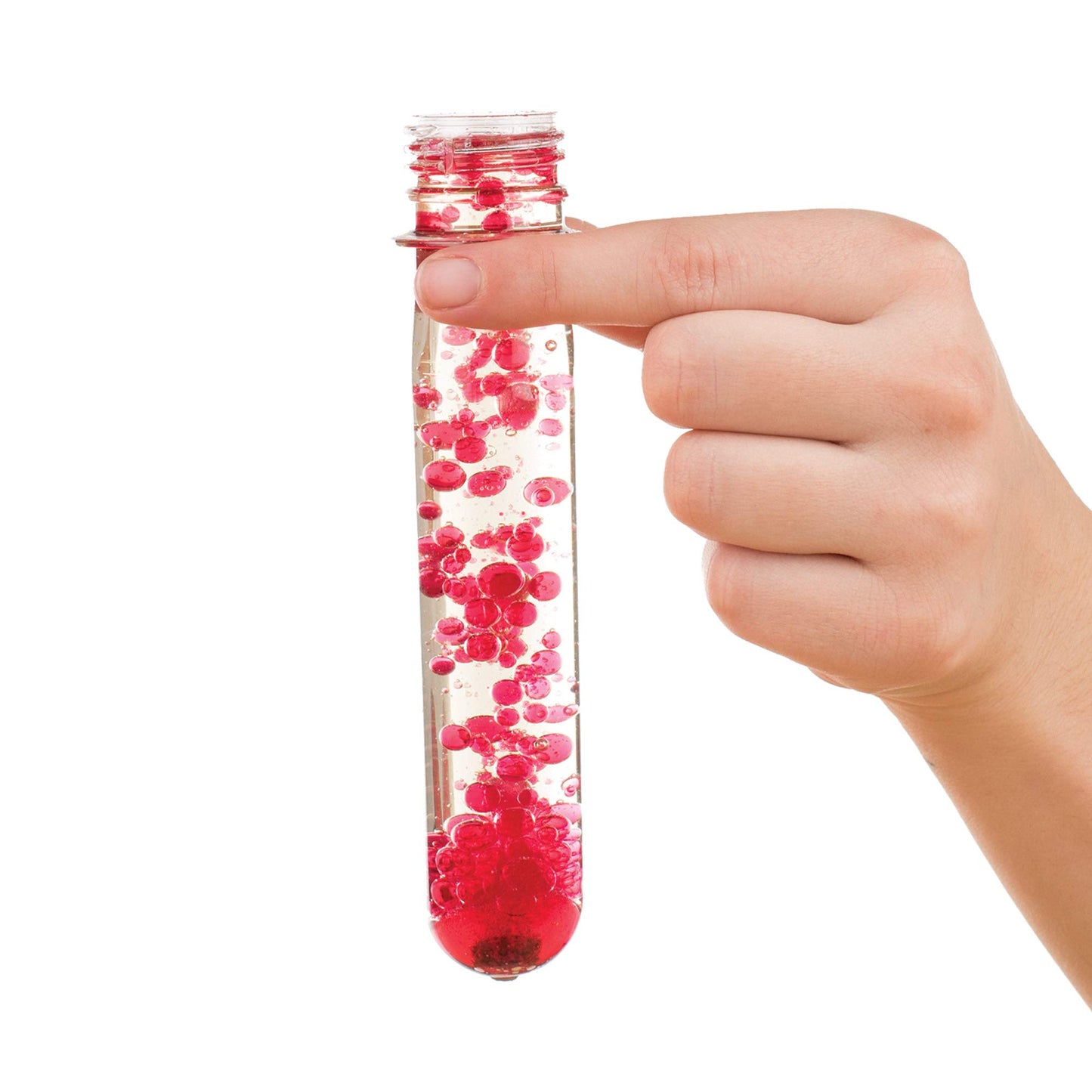 Steve Spangler's Large Plastic Test Tubes with Caps, Test Tubes for Kids, 15 Pack