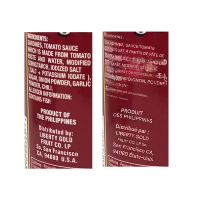 Sardines in Tomato Sauce with Chili Added (Spicy) - 5.5oz by Ligo