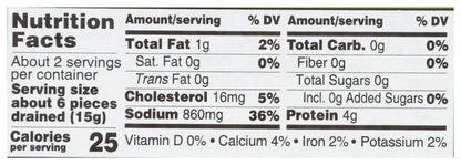 Season Brand Flat Fillets of Anchovies in Olive Oil, 2 oz