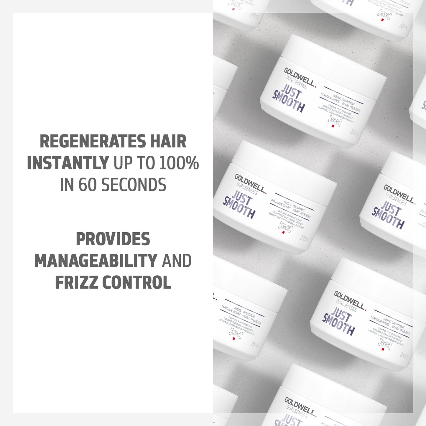 Goldwell Dualsenses Just Smooth Taming 60sec Treatment 200mL
