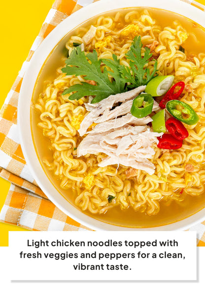 Korean Food Paldo KOKOMEN Instant Noodle, Chicken Flavored Spicy Soup Ramen, 4.23 oz x 5 Packs (Total 21.15 oz), Korean Style Instant Ramen