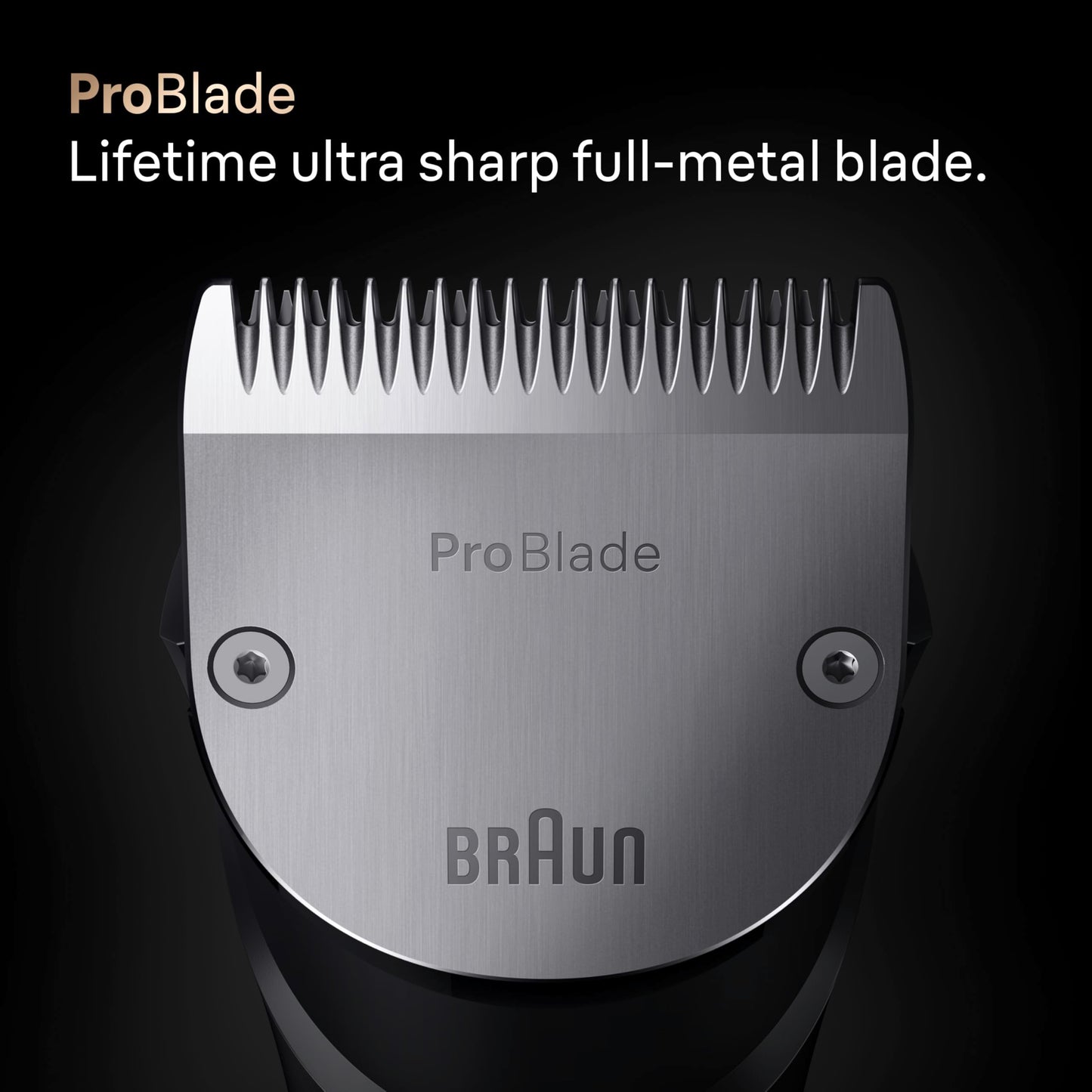 Braun Series 9 PRO All-in-One Beard & Body Grooming Kit for Men, Cordless Trimmer, Hair Clippers & Shaver for Face, Hair & Body with Gillette Labs Razor, AIO 9550