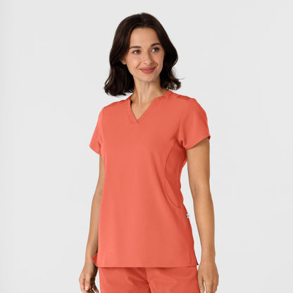 Wink Nova Women's Flex-n-Reach Shoulder Panel V-Neck Scrub Top