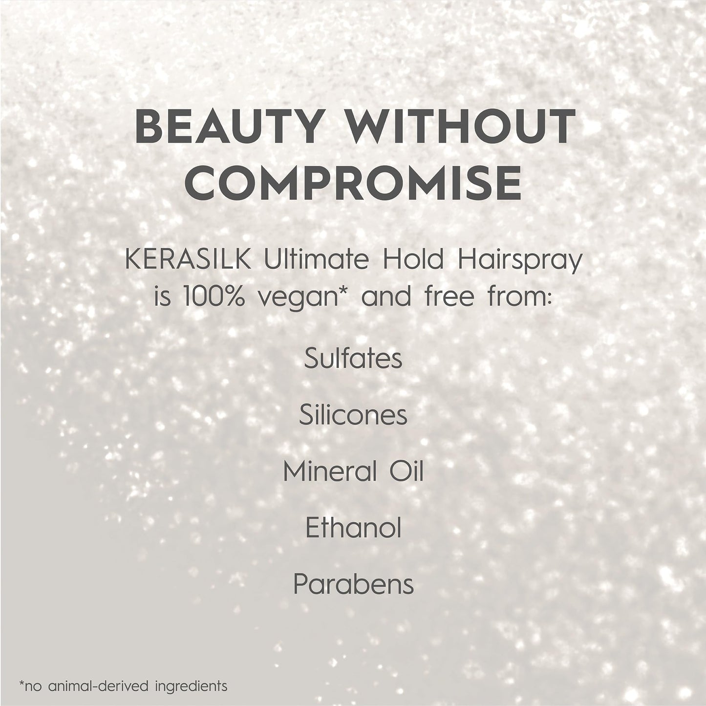 Kerasilk Ultimate Hold Hairspray for Ultra-Strong Hold & Shine, Vegan and Sulfate-Free, 75 ml