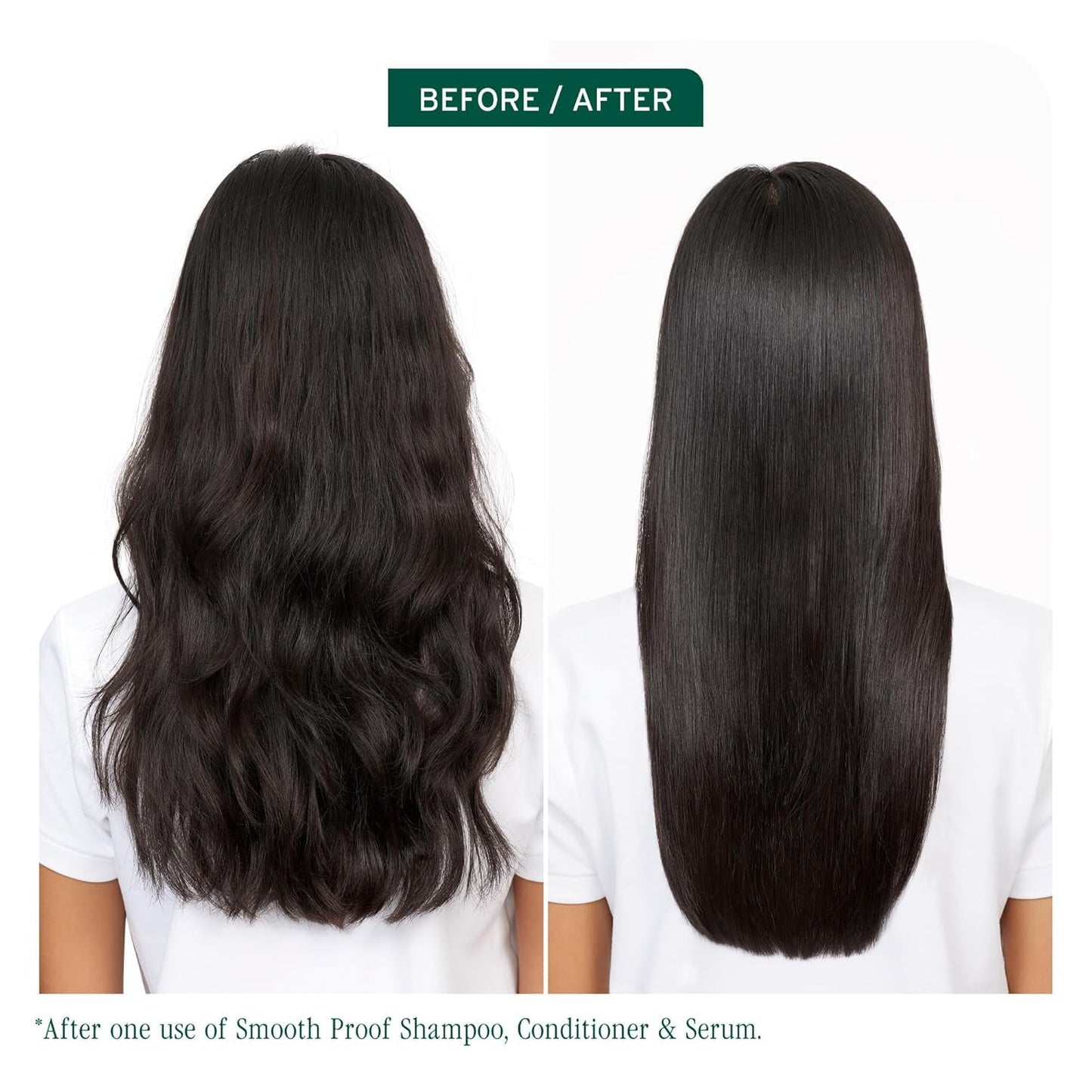 Biolage Smooth Proof Shampoo - Gently Cleanses and Adds Shine, Nourishes, Moisturizes & Tames Frizz, For All Frizzy Hair Types, With Camellia Oil & Glycerin, Vegan & Paraben-Free, 33.8 Fl Oz
