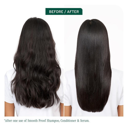 Biolage Smooth Proof Shampoo - Gently Cleanses and Adds Shine, Nourishes, Moisturizes & Tames Frizz, For All Frizzy Hair Types, With Camellia Oil & Glycerin, Vegan & Paraben-Free, 33.8 Fl Oz