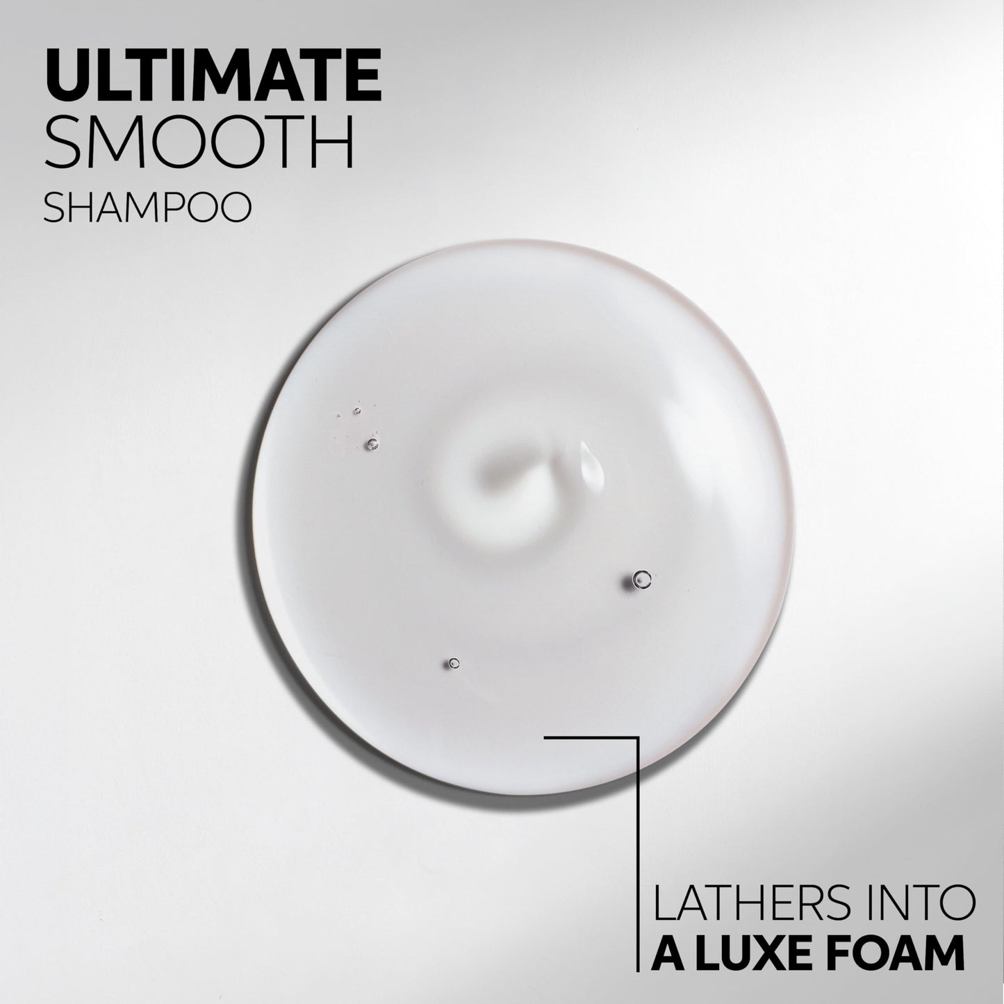 Wella Professionals ULTIMATE SMOOTH Shampoo for Dry, Dull & Frizzy Hair | For Shine & Smoothness | With Squalane & Omega 9 | Color Safe
