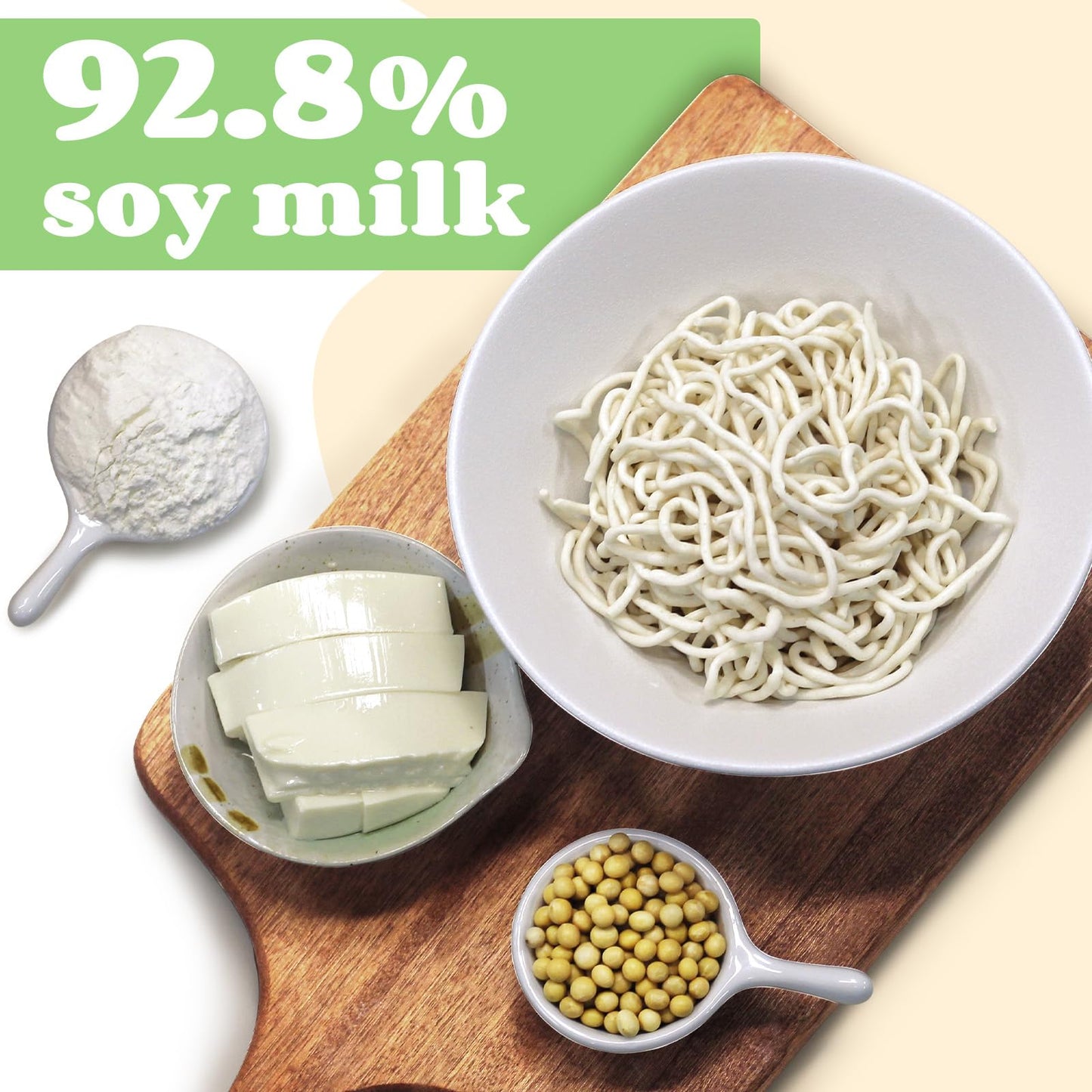 HealSpot Tofu Noodles, High protein ramen, Sugar free Pasta, Low Carb, Low Fat, Non GMO, Keto and Plant Based Friendly Instant Ramen, Ready to Eat Meals, Made with Pure Soy Milk(6 packs)
