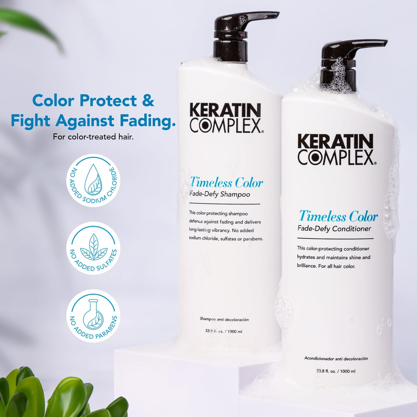 Keratin Complex Timeless Color Fade-Defy Shampoo