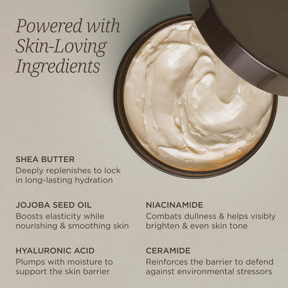 Colleen Rothschild THE RITUAL Body Cream with Ceramides, Hyaluronic Acid & Shea Butter, Nourishing Moisturizer Lotion for All Skin Types