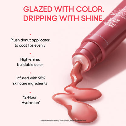 LANEIGE Glaze Craze Tinted Lip Serum: Hydrating Lip Serum for Glossy, Nourished Lips with Plumping Polypeptides