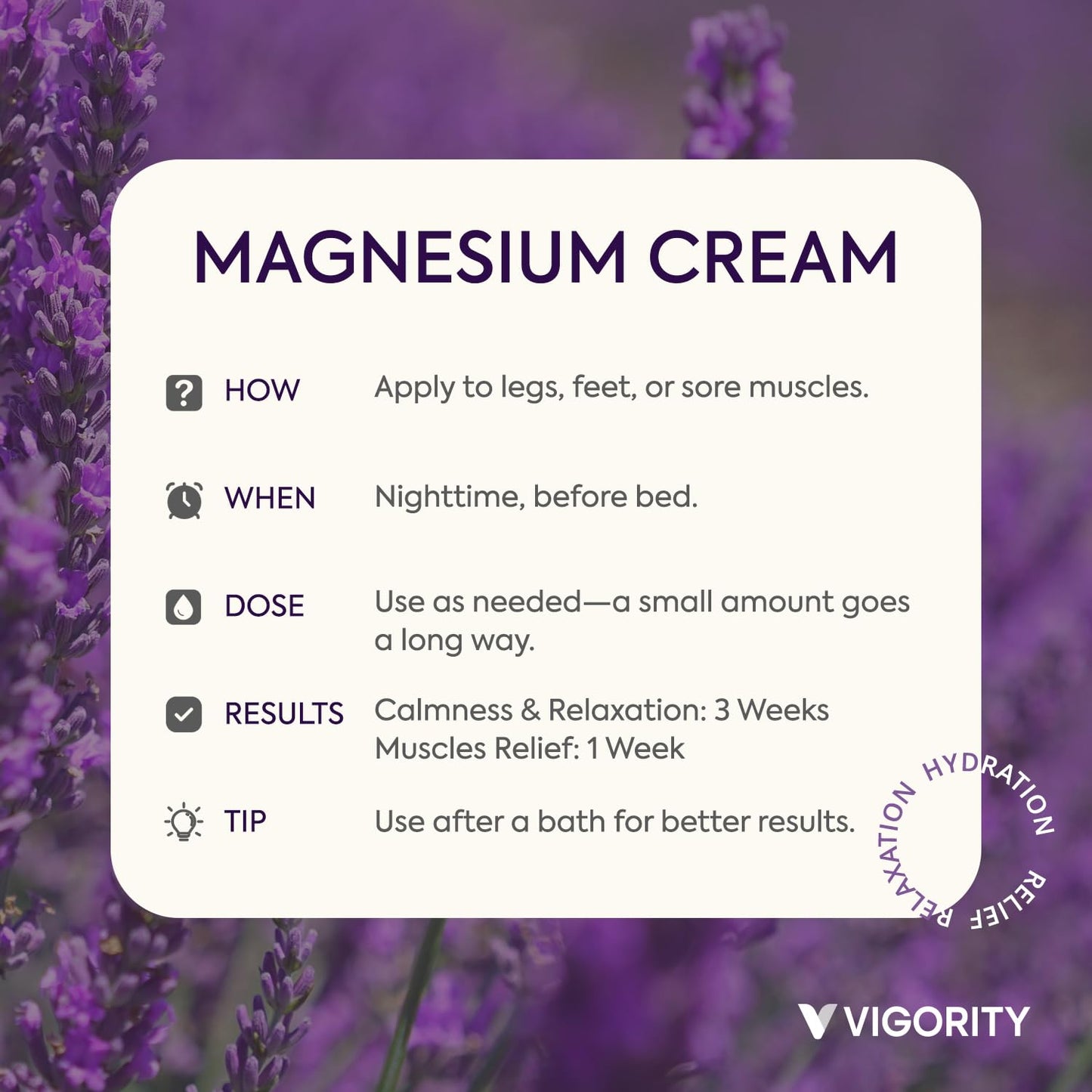 Vigority Comfort & Care Set- Vulva Balm and Magnesium Cream