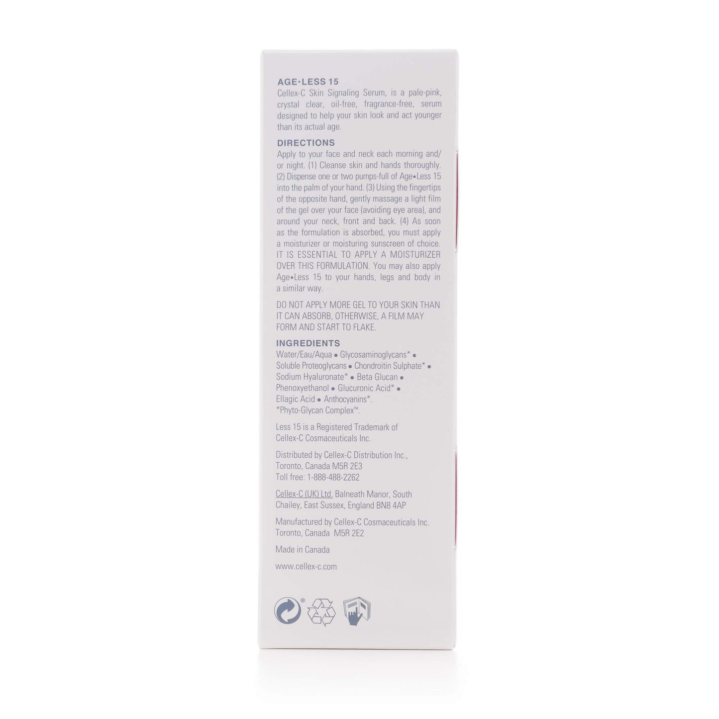 Cellex-C Ageless 15 Skin Signaling Serum, 4 Fl Oz