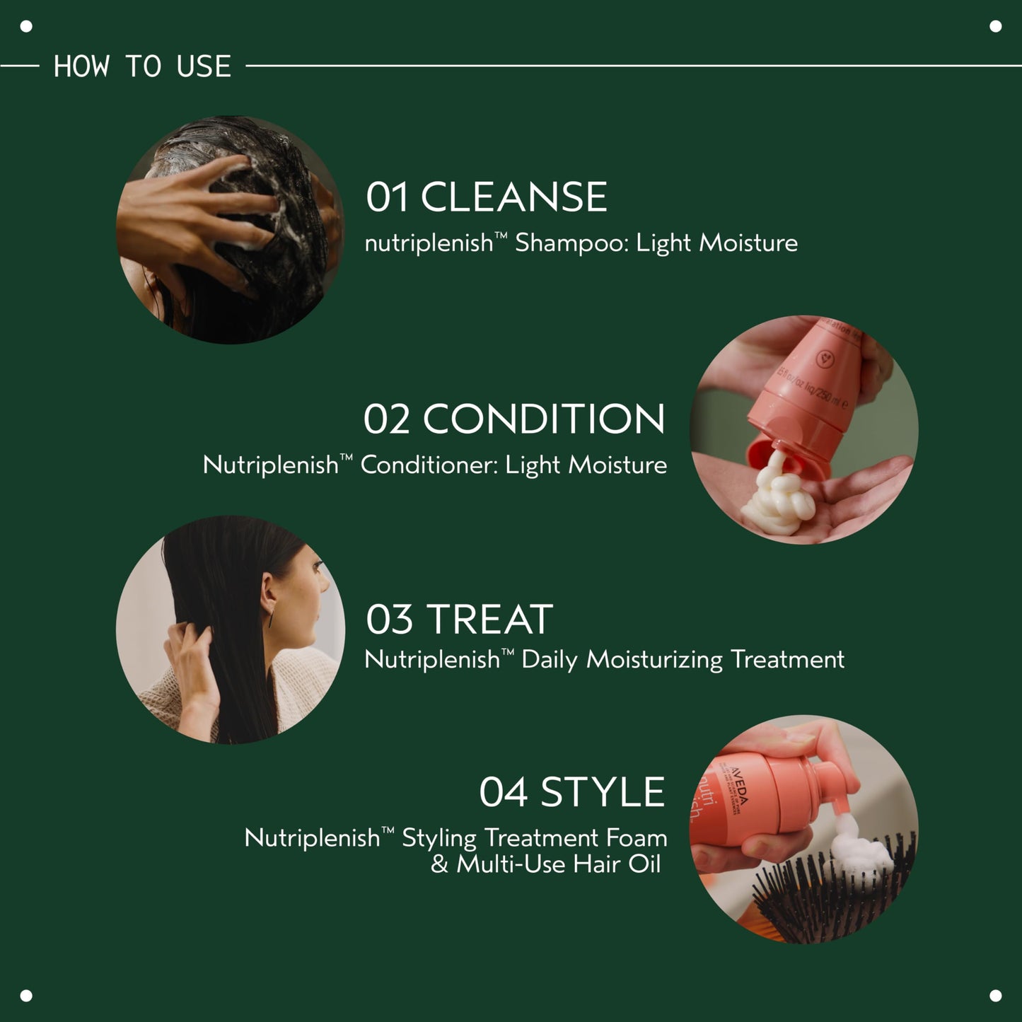 Aveda Nutriplenish Daily Moisturizing Treatment | Leave-In Treatment for Medium to Thick Dry Hair | Heat Protection | Organic Pomegranate Oil, Coconut Oil, Mango Butter | 99% Naturally Derived*