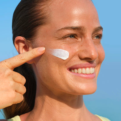 Mineral Face Sunscreen with Non-Nano Zinc Oxide SPF 50, PROTECT ME by FRE Skincare - Reef Safe, Water-Resistant, No White Cast, Facial Moisturizing Cream - Non-Comedogenic & Ophthalmologist Tested