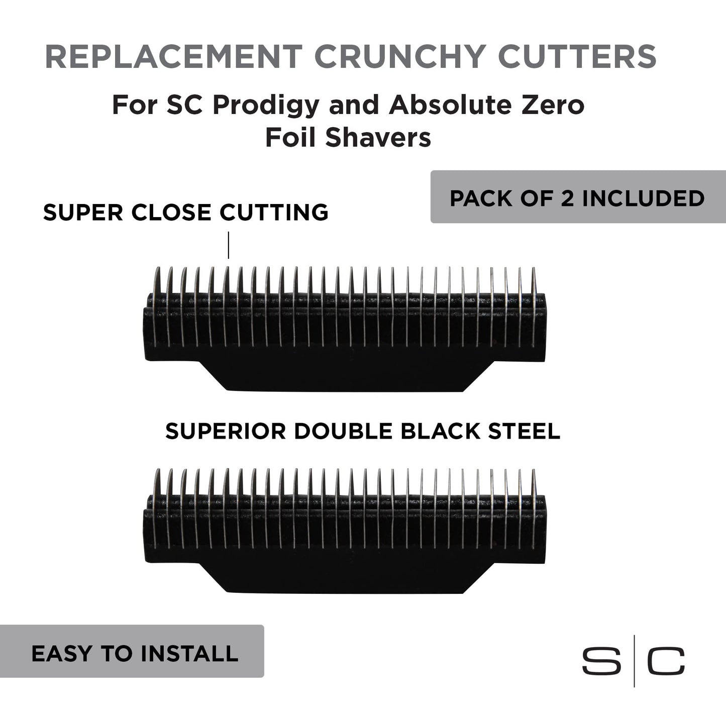 StyleCraft Absolute Zero Foil Shaver – Close, Smooth Shave with Retractable Precision Trimmer, USB-C, Cord/Cordless, Lightweight & Travel-Friendly, Replacements