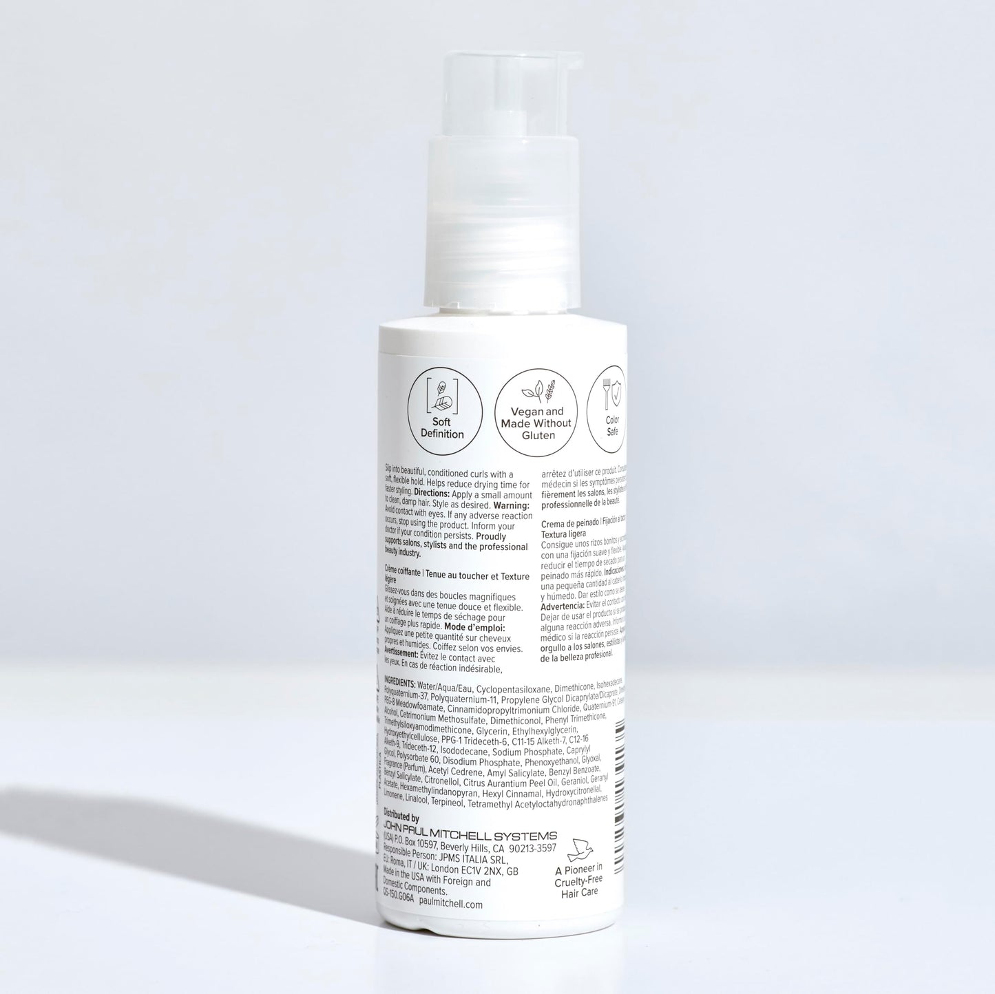Paul Mitchell Quick Slip Styling Cream, Faster Styling + Touchable Hold, For Curly Hair + Wavy Hair, 5.1 fl. oz