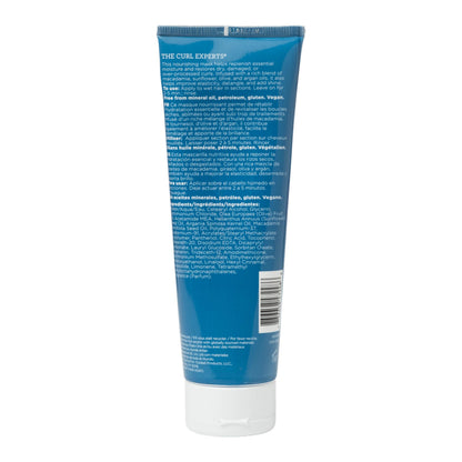 Ouidad Moisture Lock Hair Mask - Intense Hydrating Curly Hair Mask Fights Frizz & Breakage, Macadamia Nut & Olive Oil, Helps Repair, Detangle, Restore Softness, Mineral Oil Free, All Curl Types