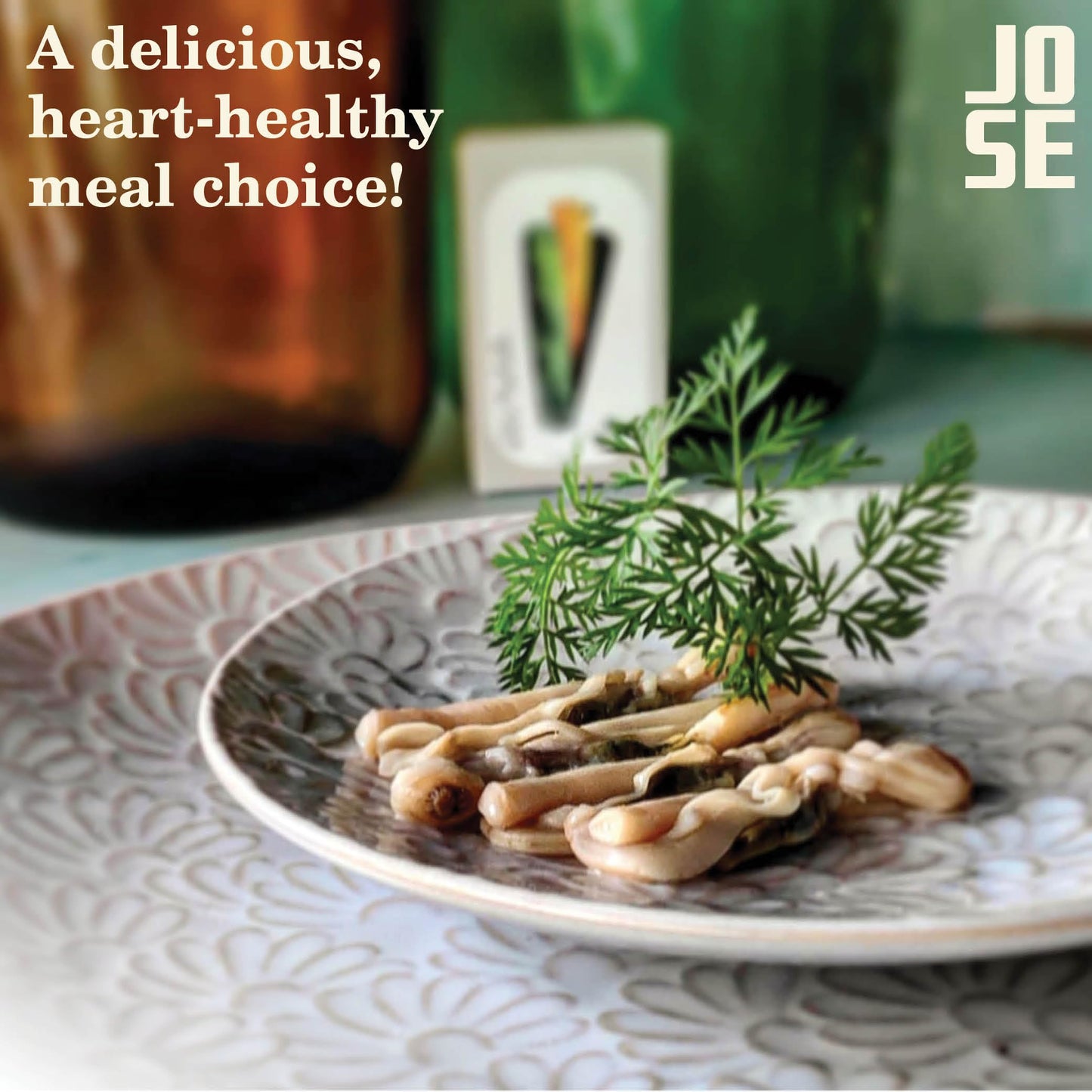 Jose Gourmet Razor Shells in Brine 6/8, 110g