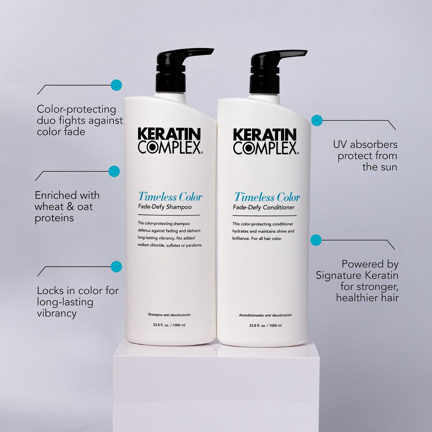 Keratin Complex Timeless Color Fade-Defy Shampoo