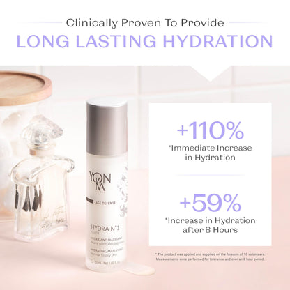 YON-KA AGE DEFENSE HYDRA NO. 1 FLUIDE Hydratante, Reparatrice Fluid (1.7 Ounce / 50 Milliliter) - Non-Greasy Hydrating Fluid Designed For Oily Skin Types