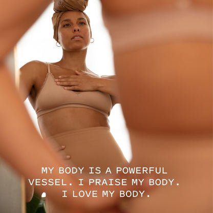 Keys Soulcare Sacred Body Oil with Marula Oil, Lightweight, Non-Greasy, Hydrates, Calms & Nourishes Skin with Manuka Honey, Cruelty-Free, 1.69 Fl Oz