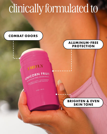 Truly Beauty Unicorn Fruit Aluminum Free Deodorant for Women