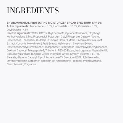 Meaningful Beauty – Environmental Protecting Moisturizer Broad Spectrum SPF 30 – Anti-Pollution & Visible Blue Light (HEV) Fighting Day Cream