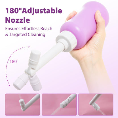 Peri Bottle for Postpartum Care - Portable Bidet for Perineal Cleansing and Recovery,Postpartum Recovery Essential