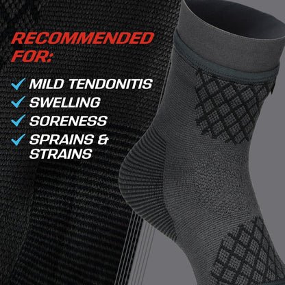 ACE Brand Flex Comfort Compression Ankle Sleeve 208705, L/XL