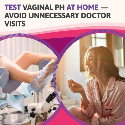 Exploro Vaginal pH Test Strips, BV Test & Yeast Infection Test Kit for Women, Bacterial Vaginosis Test, pH Balance Test Strips for Women, Clinically Tested, 15 Count