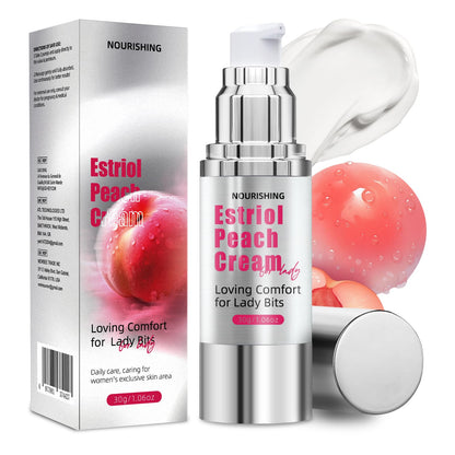 Peach Comfort Cream for Women – Lightweight Hydrating Formula with Natural Peach Essence – Soothing Moisture for Daily Intimate Skin Care – 30ml