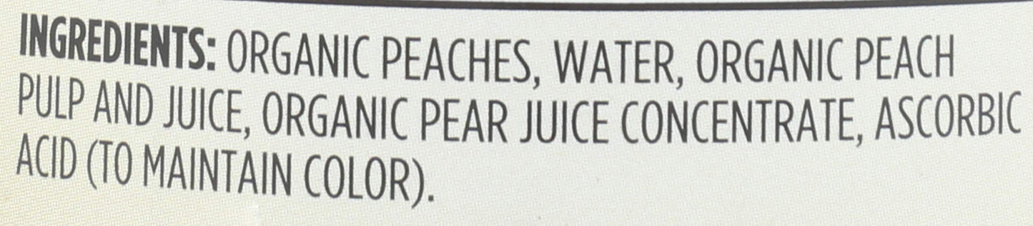 365 by Whole Foods Market, Organic Yellow Cling Peach Slices, 15 Ounce