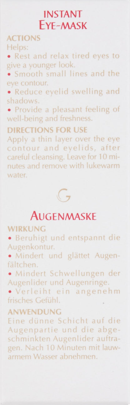 Guinot Instant Eye Mask, 1.05 oz