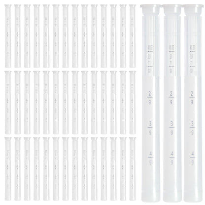 40 Packs Disposable Vaginial Suppository Applicators - Fits Lubricants, Creams and Most OTC Gels, Individually Wrapped Feminine Care Applicator with Dosage Markings