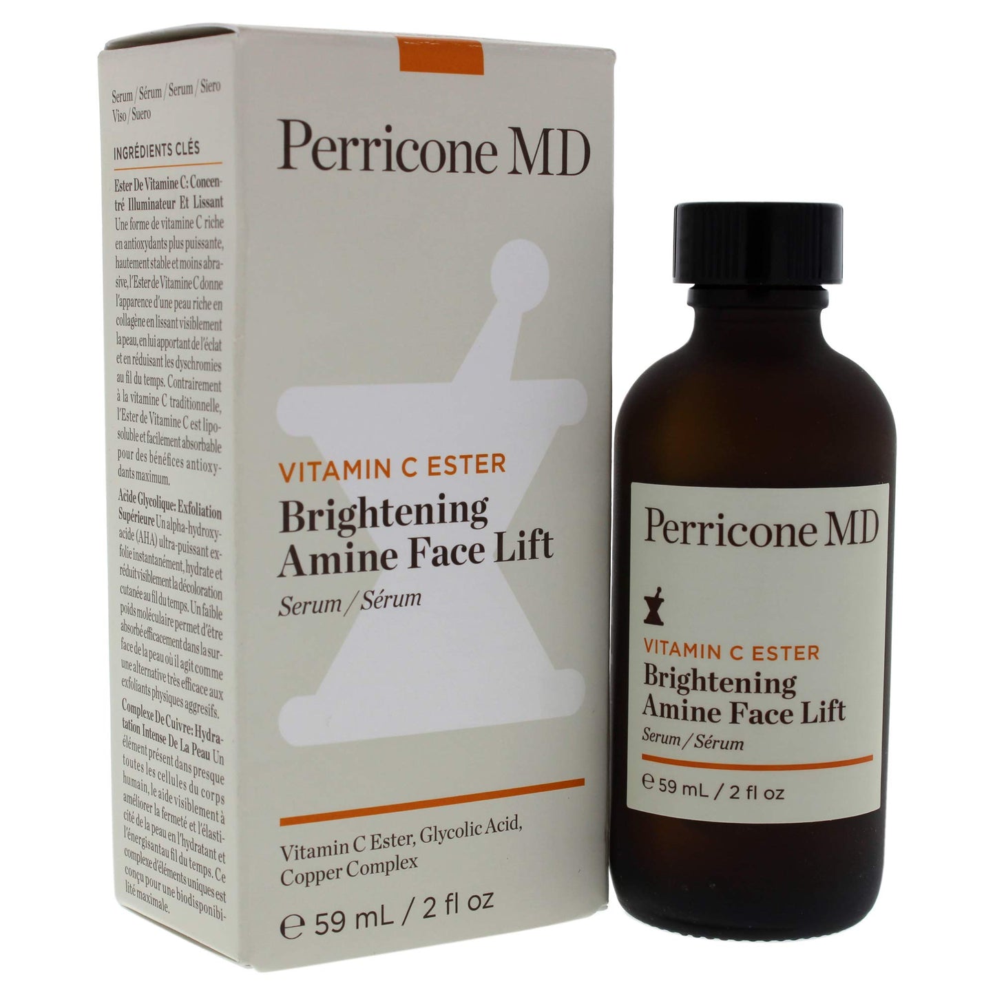Perricone MD Vitamin C Ester Brightening Amine Face Lift, 2 Fl Oz (Pack of 1)
