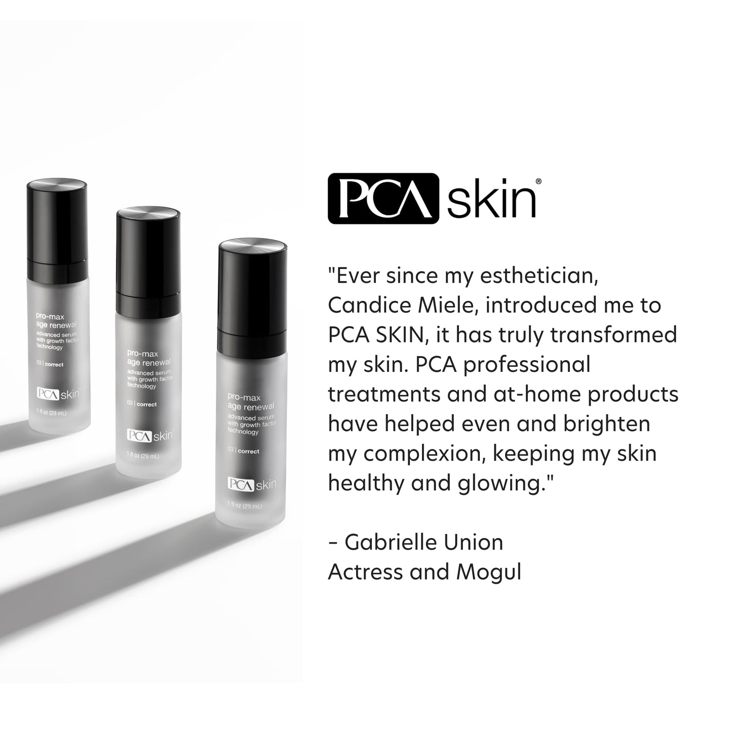 PCA SKIN Pro Max Age Renewal Anti Aging Serum, Anti Aging Face Serum for Reducing Wrinkles and Sagging Skin, Helps Lift and Firm Skin on Face and Neck, Safe For All Skin Types