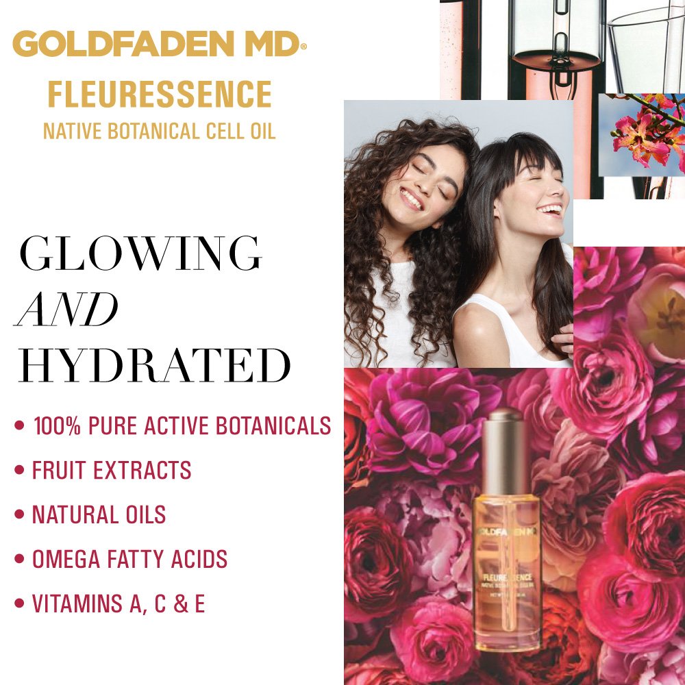 GOLDFADEN MD Fleuressence Native Botanical Cell Oil, 1 Ounce