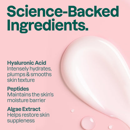 ATTITUDE Anti Aging Eye Cream, With Peptides, Algae Extract & Hyaluronic Acid, For Dark Circles & Wrinkles, Fragrance Free Skincare, Dermatologically Tested, EWG Verified, Vegan, 0,5 Fl Oz