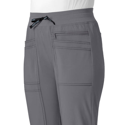 Carhartt Cross-Flex Scrubs for Women, Slim Leg Scrub Pants Pewter