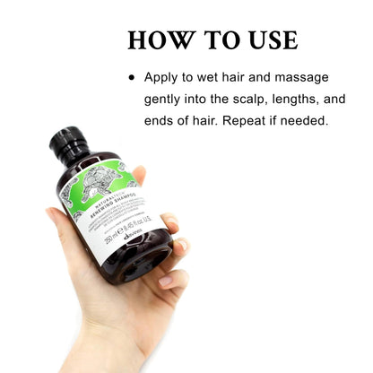 Davines Naturaltech Renewing Shampoo, Anti-Aging & Maintenance for All Hair Types / Aging - With Hair Longevity Complex - Gentle Daily Cleanser for Longevity, 8.45 Fl Oz