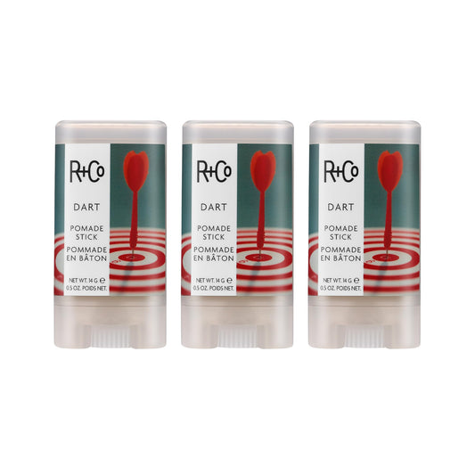 R+Co DART Pomade Stick – Retail Styling Pomade for Hold & Definition, Adds Shine & Texture, All Hair Types