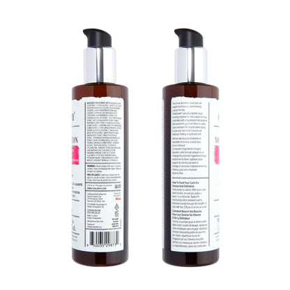 CURLSMITH - Full Body Volumizing Hair Lotion, Curl Definition, Instant Volume and Non-Sticky, for Wavy, Curly or Coily Hair, Vegan (237ml/8fl oz)
