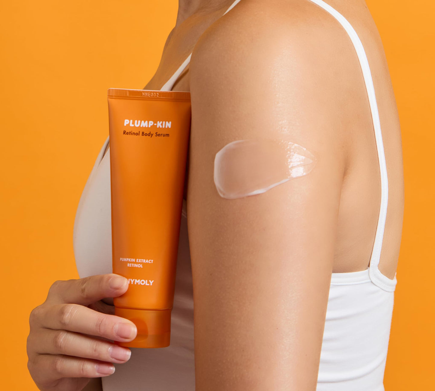 TONYMOLY Plump-kin Retinol Body Serum – Hyaluronic Acid Serum for Face & Body – Skin Tightening, Hydrating & Firming with Pumpkin Extract, Retinol – 4.05 fl oz